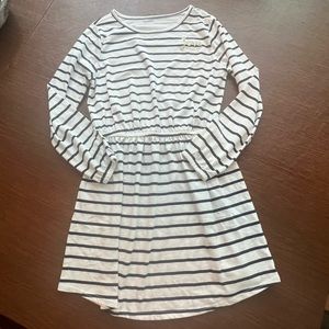 Girls striped Gymboree dress - size L (10/12)